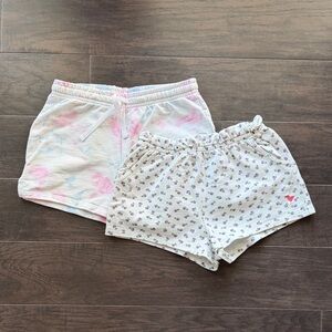 Kids Pink Chicken Floral and 1212 Tie-Dye Shorts